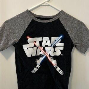 Star Wars Kids T-Shirt - Black and Gray